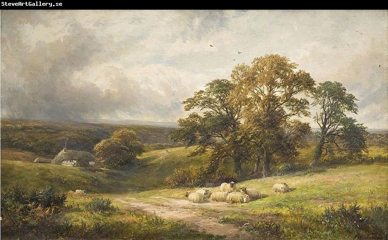 George Turner A quiet scene in Derbyshire